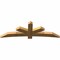Ekena Millwork Alberta Rough Sawn Timber Gable Bracket, Western Red Cedar, 84"W x 28"H x 4"D x 6"F, 8/12 Pitch GBW084X28X0406ALB00RWR - alternate 3